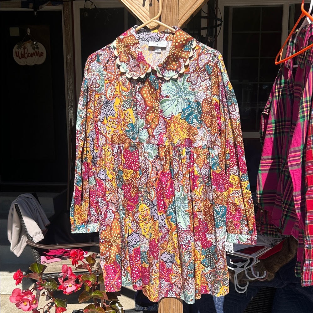 Kika Vargas for target Multicolor Floral Dress